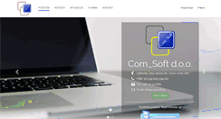 Desktop Screenshot of comsoft.ba